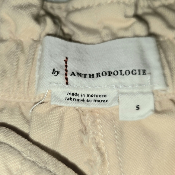 Anthropologie Beige Cargo-Style Capri Pants Women's Size Small - Picture 8 of 11